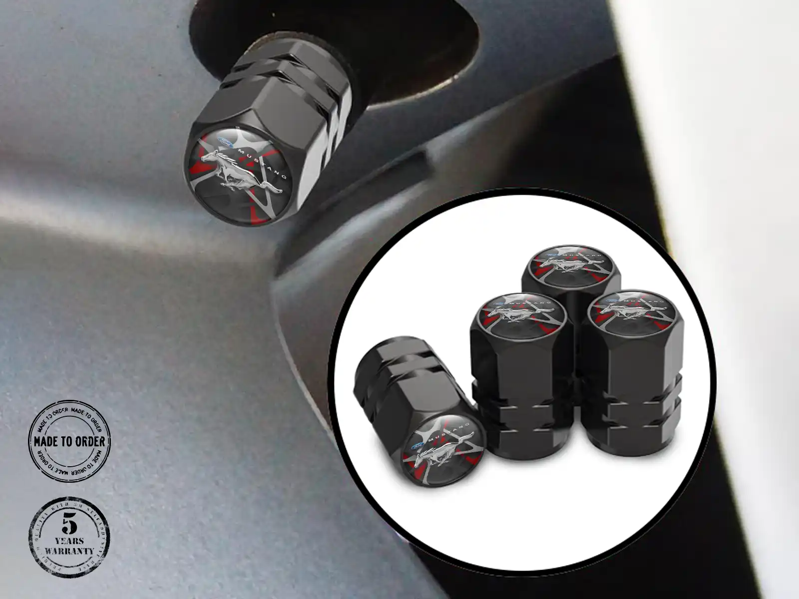 Ford Tyre Valve Caps for Truck Limited Edition